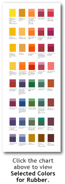 Rubber Color Chart Swatches
